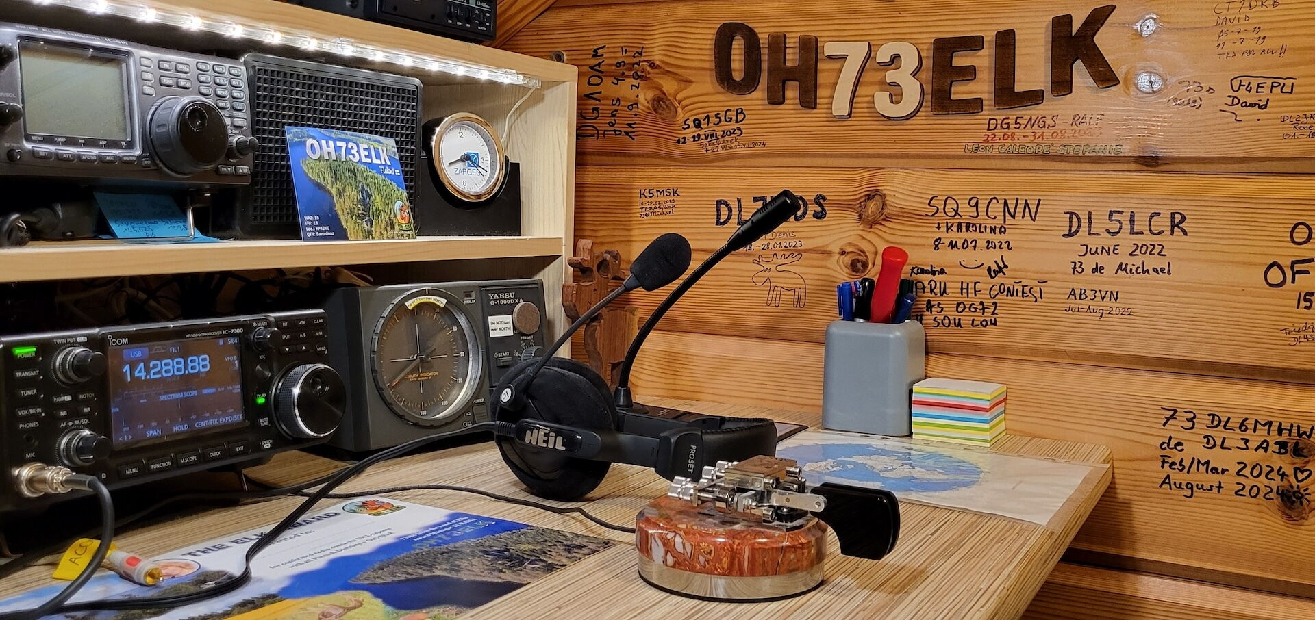 OH73ELK Radio Shack Equipment