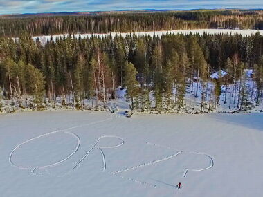 made by OH7BG  QRZ on Ice made by Raisa