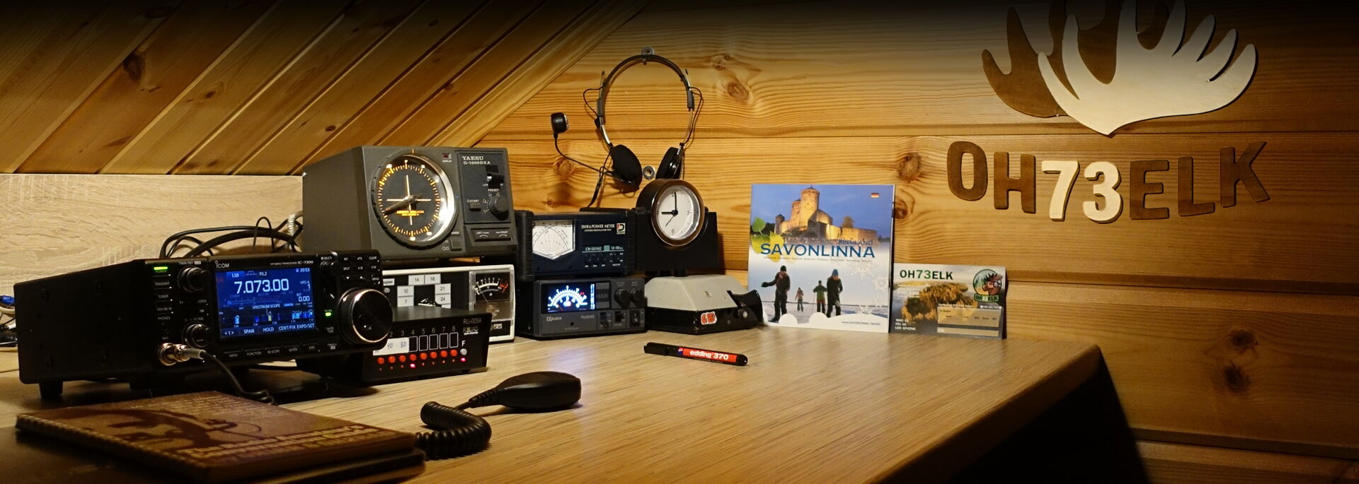 QTH for rent. DX vacation rental with full access to Ham Radio at OH73ELK - Amateur  Radio Island